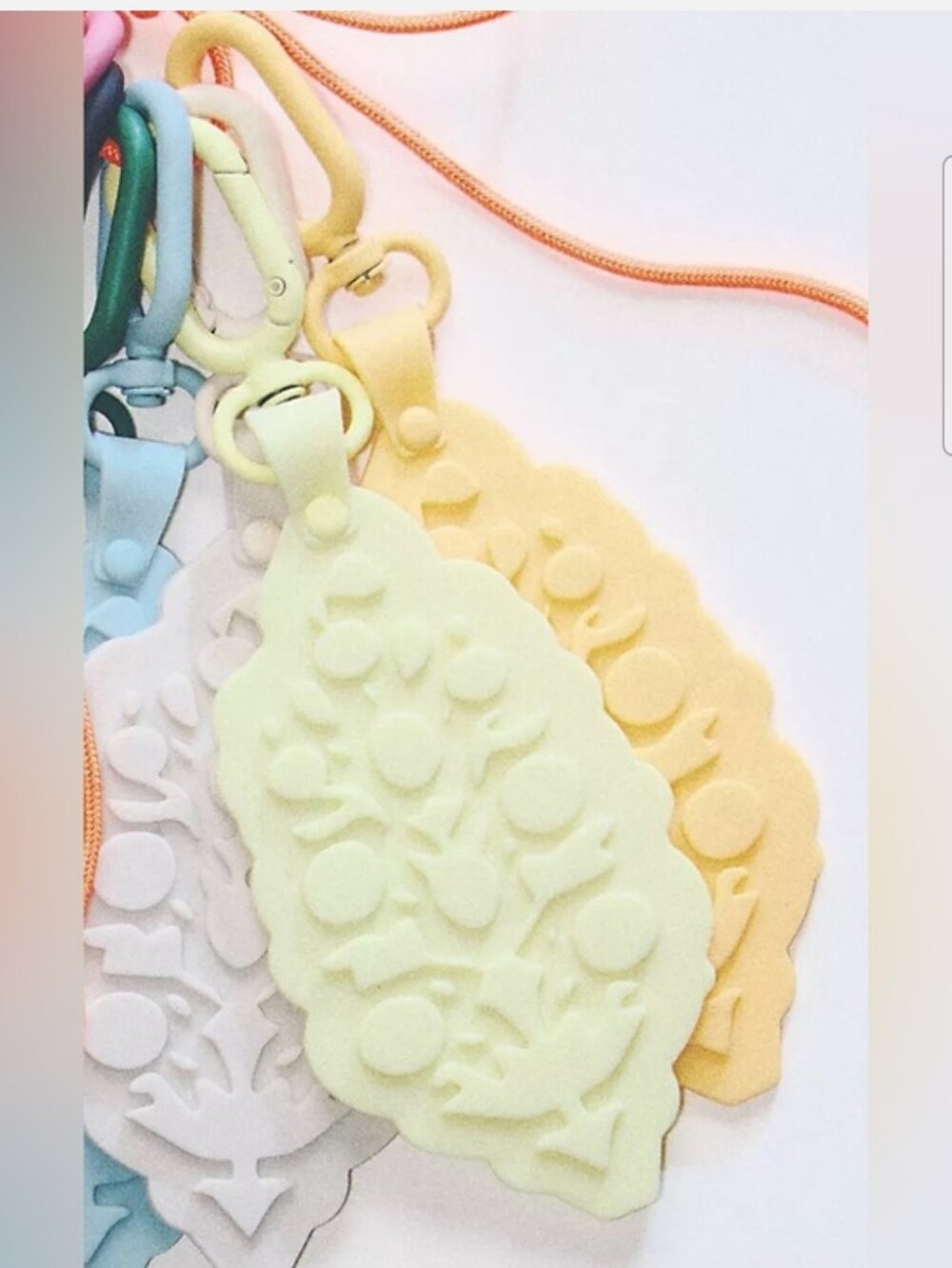 New Free People Big BUTI Keychain - One